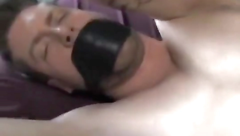 Sexy dark brown drilled on a sexy time