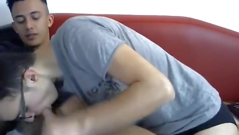 Tranny anda fucking on cam