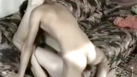 Casual sex with a brunette slut