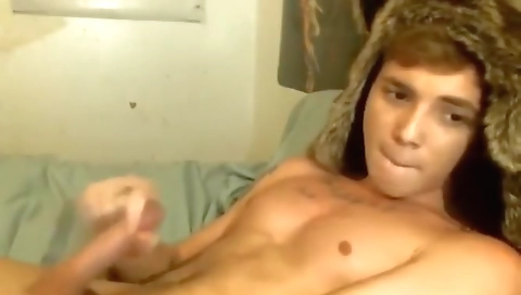 Sexy brunette take retired hookup at home