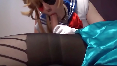 Hotie blowjob and sexy fucking on a ride