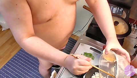 Mature woman with sexy body