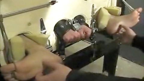 Sexy brunette hair drilled with dildo