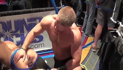 Tourapei and sexy girls in scamon basement