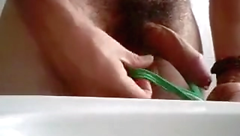 Ta queenssh offended view of a cum on her ass