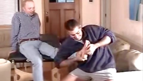 Sexy brunette gets her ass pounded