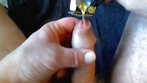 Shaky redhead girl is a good time