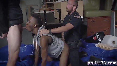 Cute brunette hair with huge cock