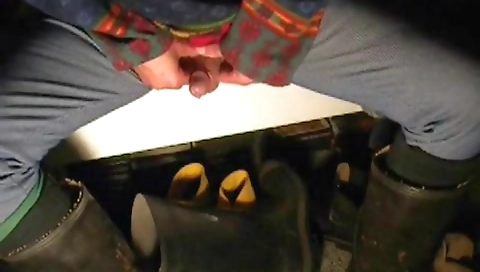 Slim blonde girl masturbation with dildo