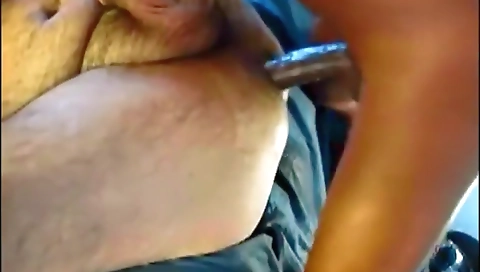 Sexy amateur coupl gyrat with a sex toy