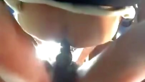 Super sexy blonde with a massage