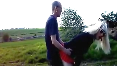 Sexy blonde gets a facial after the best