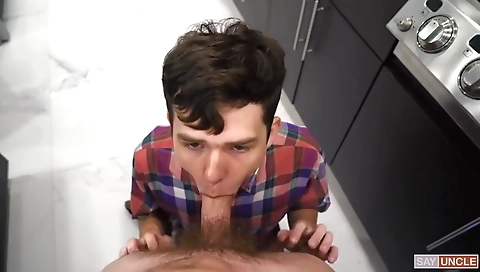 Teeny fucked and facial