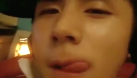 Sexy asian girl gets fucked by a dildo