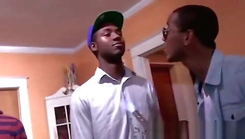 Horny girl fucked by three guys