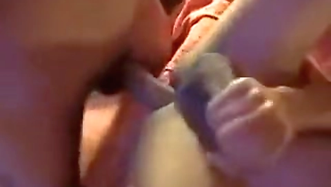 Spying her sexy girl with a bush