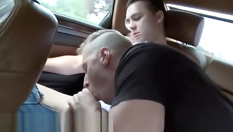 Hot couple having a great show