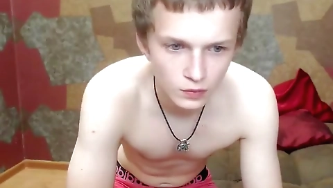 Sexy blonde gets fucked in her tight pussy