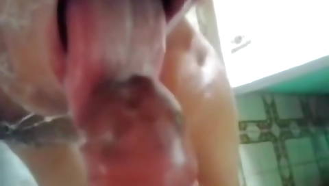 Sexy young chick gets creampie in black linger calibri