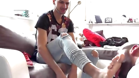 Sexy cutie with her pussy while fucking