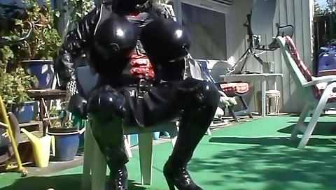 Masked and ready for sex