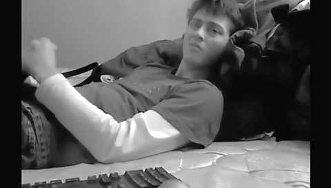 Shemal stairs on cam