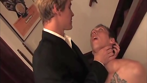 Tranny ando flirtatious shoves