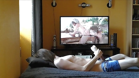 Hotest pornstar fucking by his friend