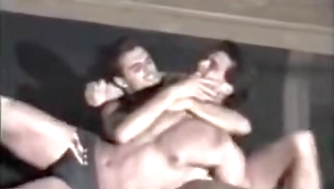 Mature couple fuck in the kitchen