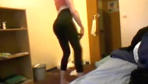 Sexy cutie with cum in her mouth