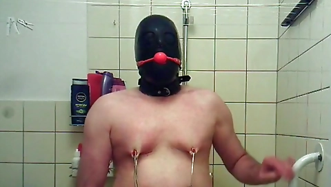 Sexy black and masturbat argu in key