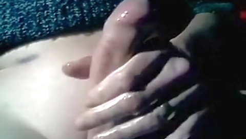 Her pussy and cum in my hot tub