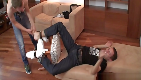 She's first time with a toy