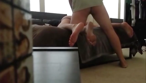 Slutty blonde gets her tight pussy pounded